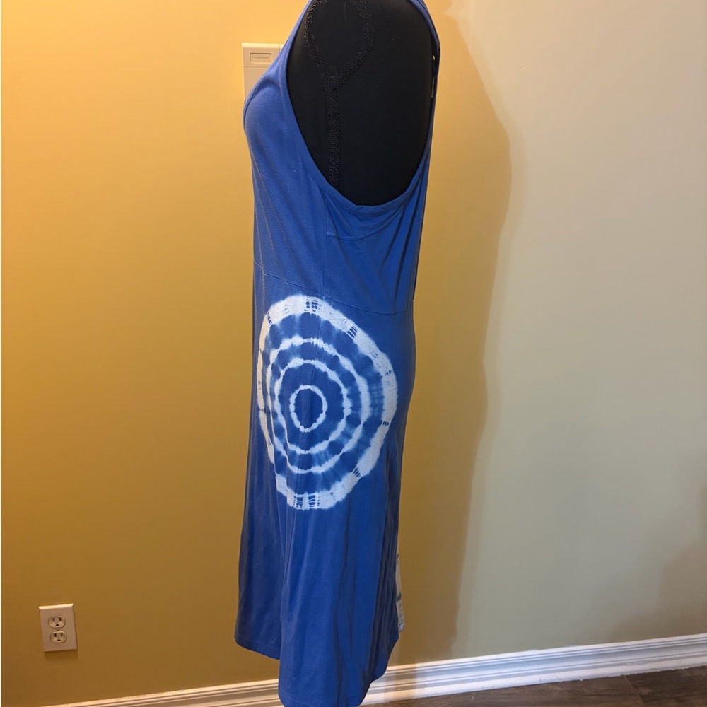 Aventura Organic Blue Dress - Picture 2 of 7